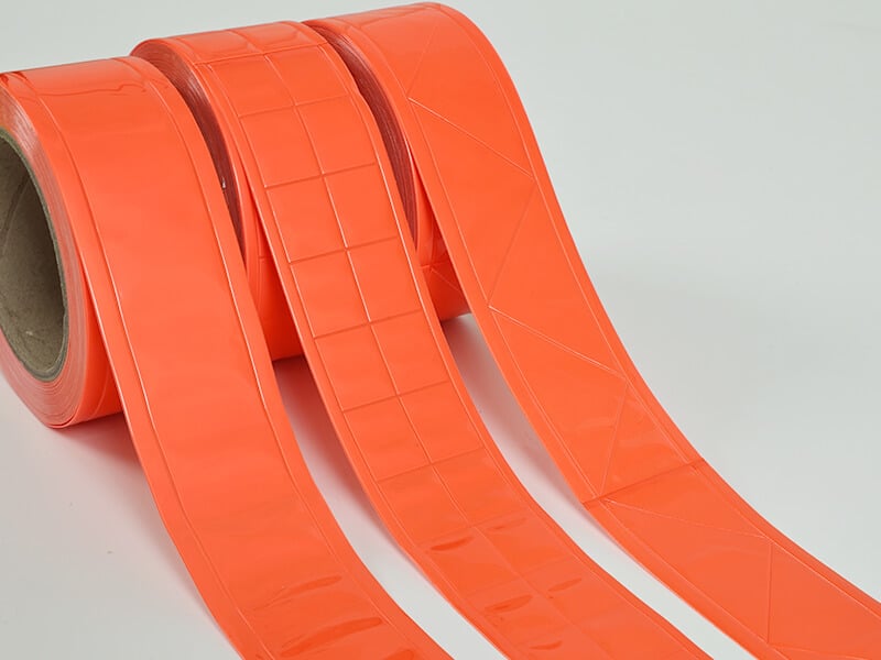 fluorescent-orange-red-prismatic-tape