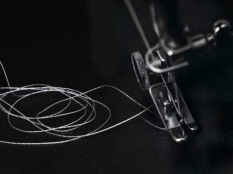 hilo reflectante para coser