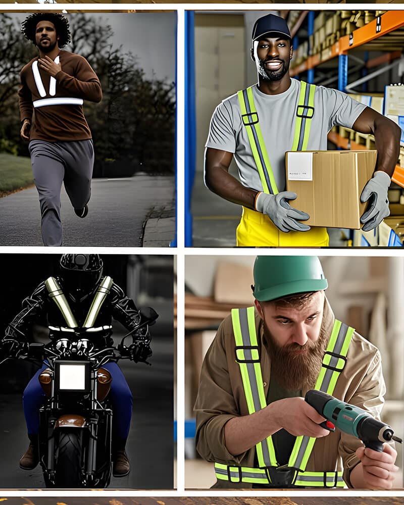 светоотражающий пояс для рабочих