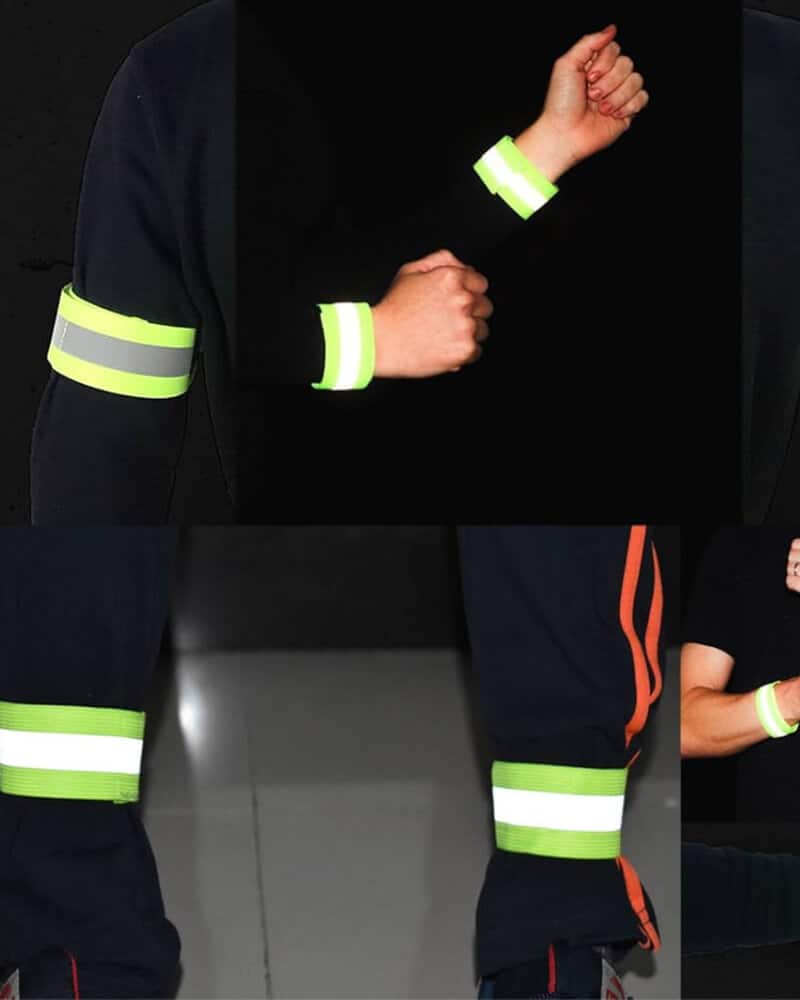 светоотражающие нарукавники для ходьбы
