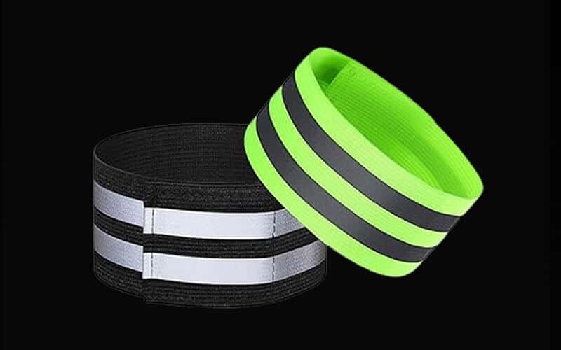 braçadeira esportiva elástica refletora
