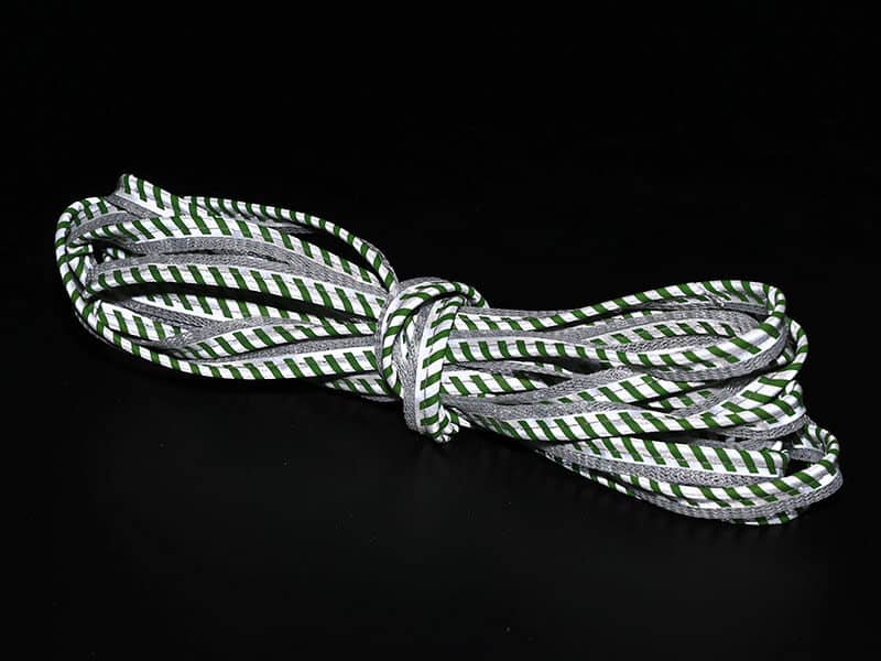 reflective-piping-tape-with-green-printed-stripes