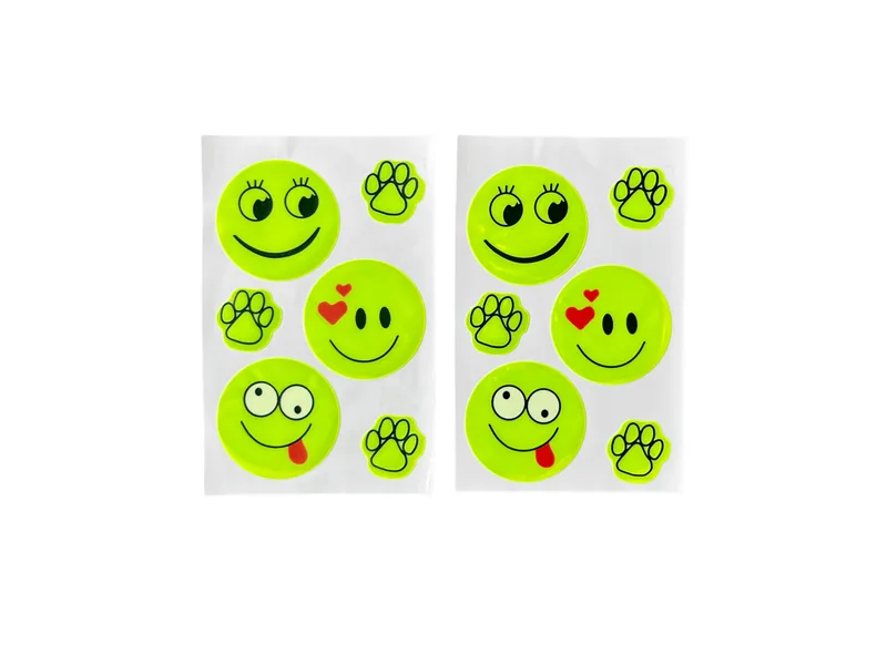 Reflective Smile and Paw Stickers MST0801 category image