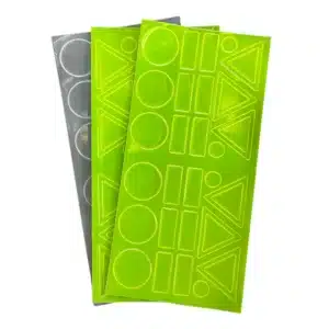 Reflective Shape Decals MST0805 on white background
