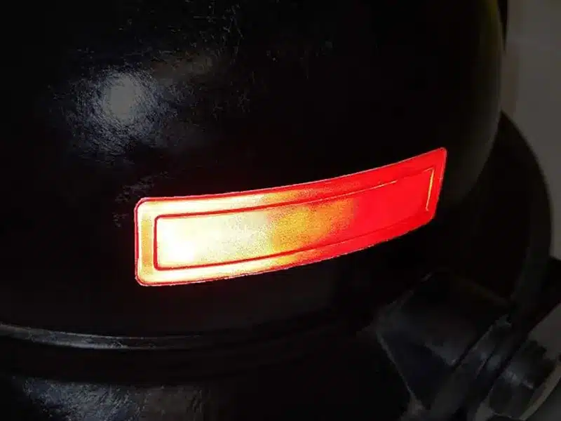 Reflective Safety Strip Stickers MST0806, helmet application