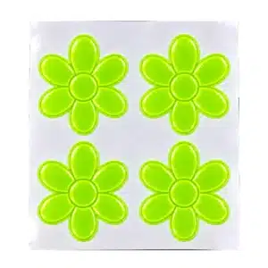 Custom Pattern Reflective Stickers MST0810C on white background